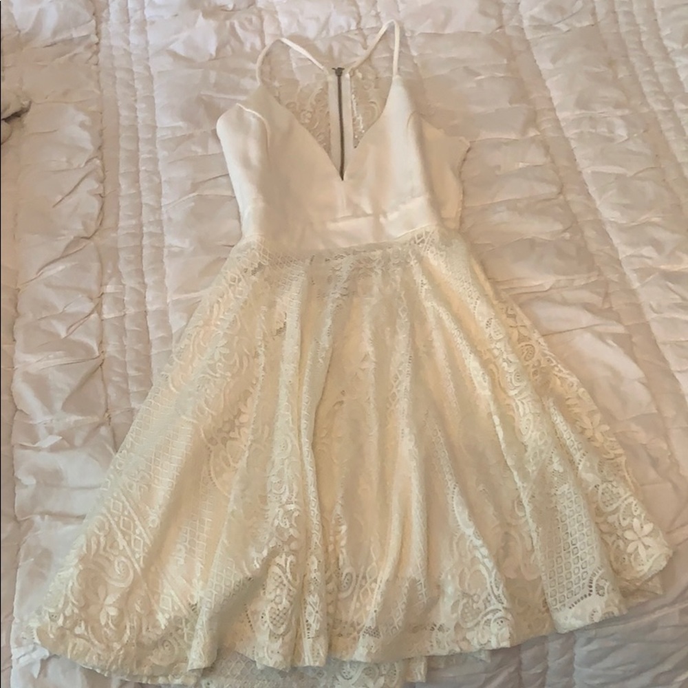 White Lace Dress